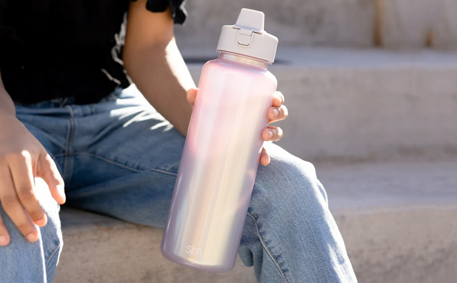 Simple Modern 48 fl oz Reusable Tritan Summit Water Bottle with Silicone Straw Lid
