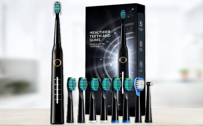 Sonic Electric Toothbrush for Adults Power Electric Toothbrush