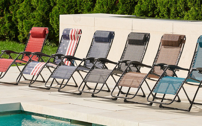 Sonoma Goods For Life Zero Anti Gravity Patio Lounge Chair
