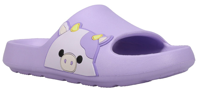 Squishmallows Kids Bubba the Cow Slide Sandals