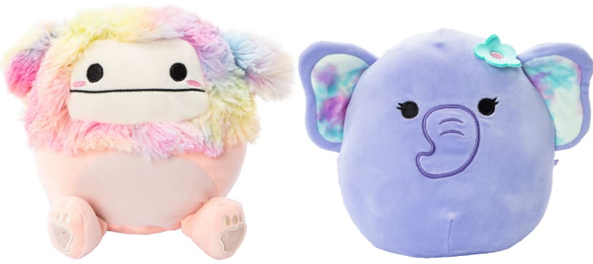 Squishmallows New Original Squad Diane the Pink Yeti and Anjali the Elephant