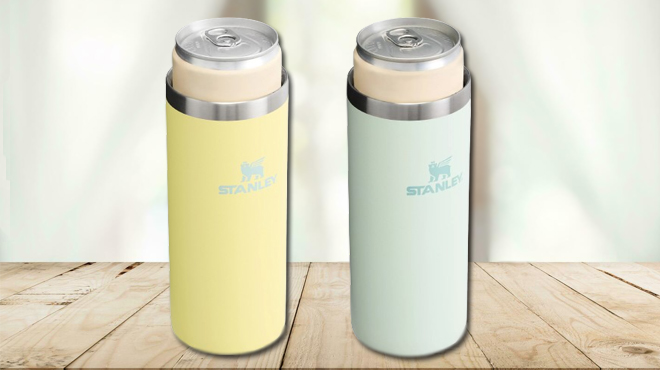 Stanley Everyday Slim Can Cooler Cups with Straws