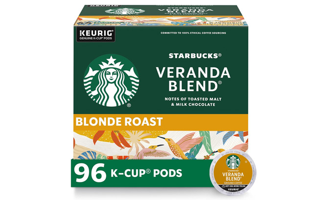 Starbucks K Cup Coffee Pods 96 Count