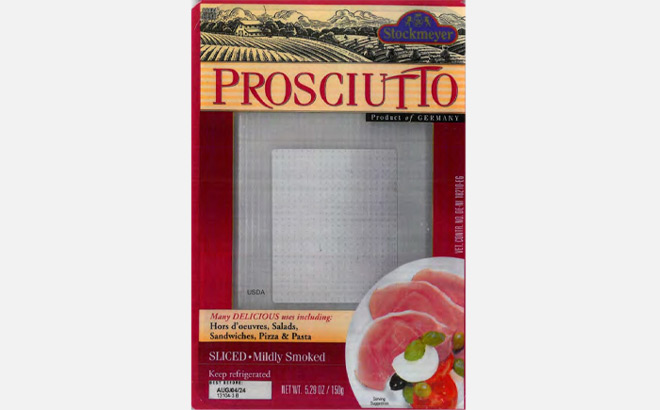 Stockmeyer Prosciutto Product Recall