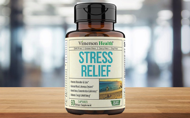 Stress Relief Supplement with 5HTP 1