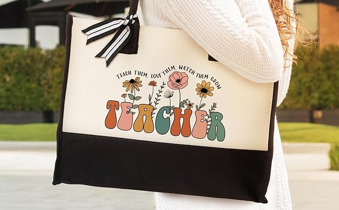 Teacher Tote Bag Teacher Tote Bag