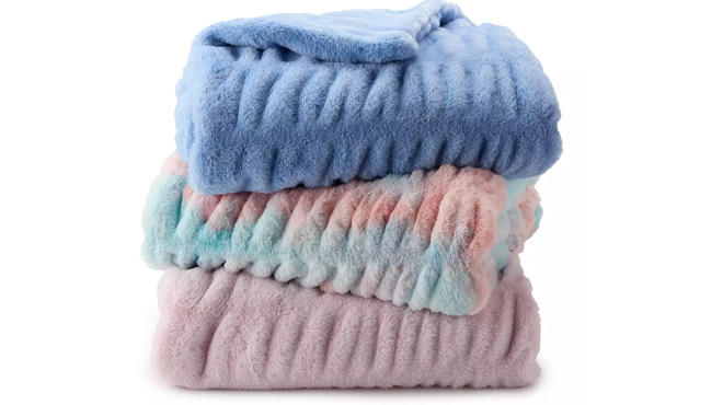 The Big One Ruched Throw Blankets The Big One Ruched Throw Blankets