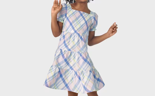The Childrens Place Girls Matching Family Dress