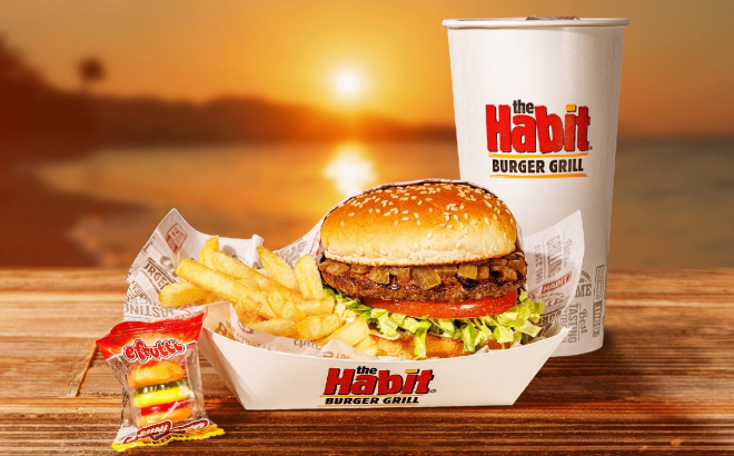 The Habit Burger Grill Grown Up Meal