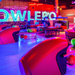 The Inside of the Bowlero Bowling Alley