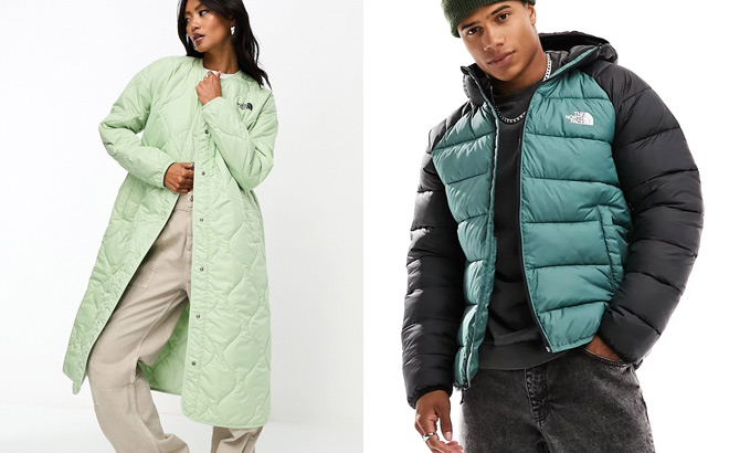 The North Face Ampato Quilted Liner Longline Jacket