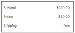 The North Face Jacket Order Summary