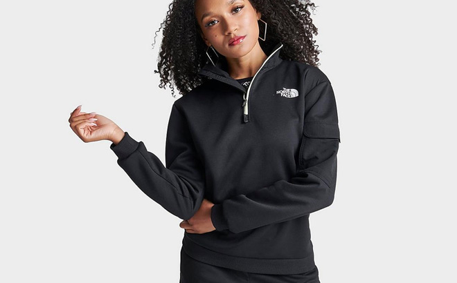 The North Face Womens Quarter Zip Jacket