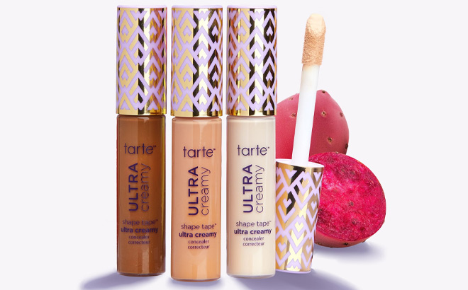 Three Shades of Tarte Travel Size Creamy Concealers 1