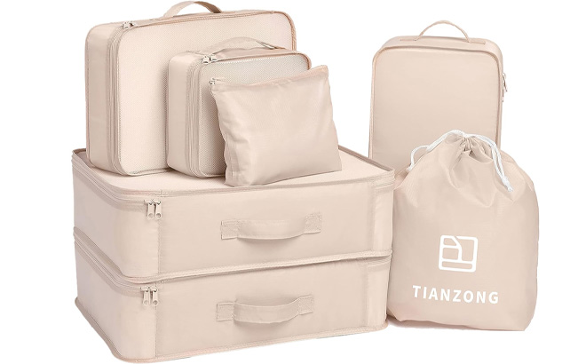 TianZong 7 piece Set Packing Cubes