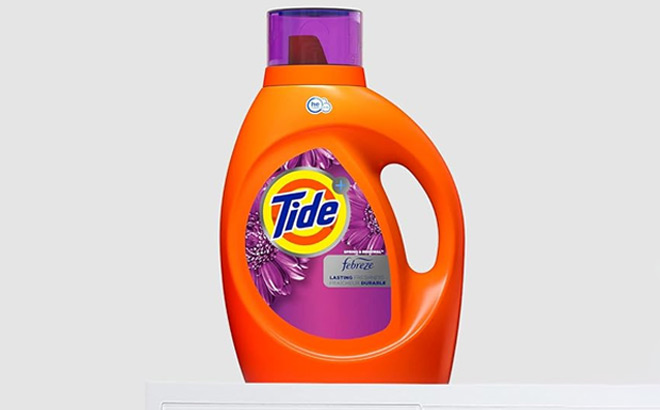 Tide Plus Febreze Freshness on the Machine Wash