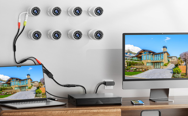 Toguard Security Camera Outdoor System Toguard Security Camera Outdoor System