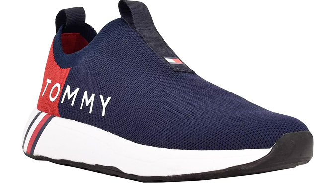 Tommy Hilfiger Womens Aliah Sporty Slip On Shoes
