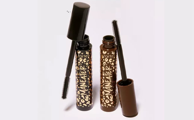 Two Tarte Travel Size Mascaras in Dark and Brown Colors