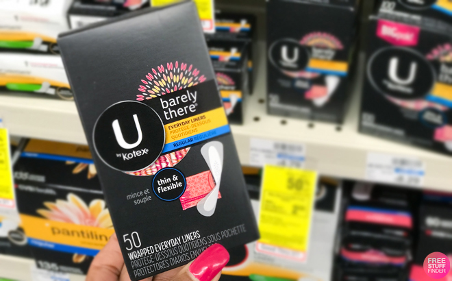 U By Kotex Barely There Liners4 1 26 20