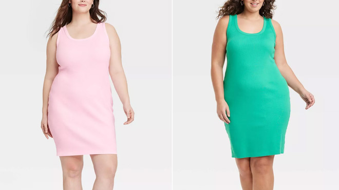 Universal Thread Womens Ribbed Mini Bodycon Dress