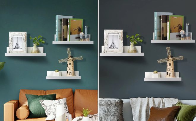 Upsimples Home Floating Shelves 5 on Wall