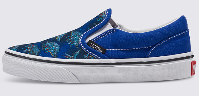 VANS Kids Classic Slip On Shoes from the Side