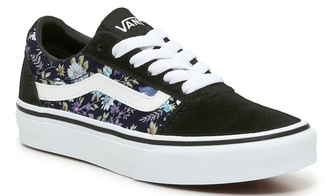 VANS Ward Kids Sneakers in Multicolor Floral Print
