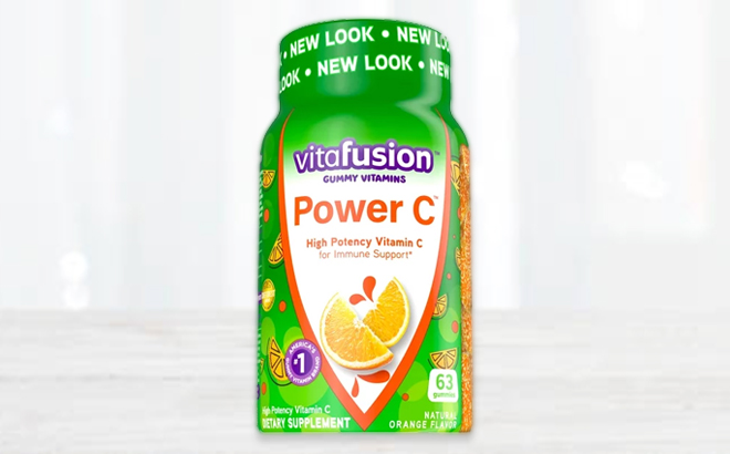 Vitafusion Power C Gummy Immune Support Vitamin C 63 Count