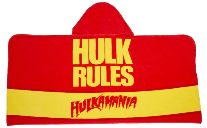 WWE Hulkamania Hooded Towel