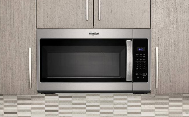 Whirlpool Over the Range Microwave with Touch Controls