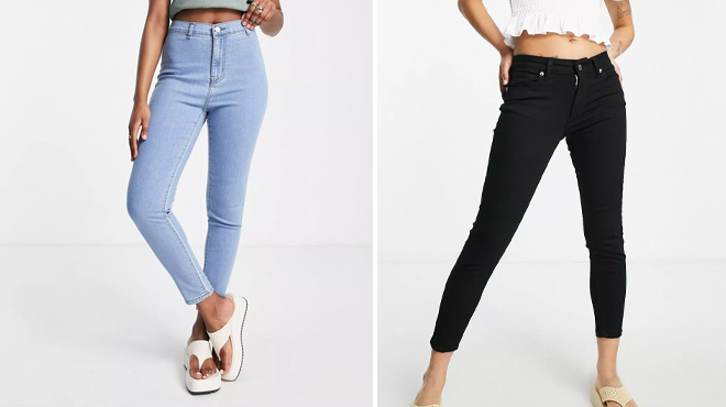Women Wearing Skinny Jeans