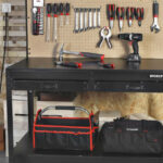Workpro Multi Purpose 48 Inch Workbench Filled with Tools