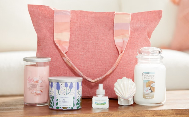 Yankee Candle Spring Fragrance Tote Yankee Candle Spring Fragrance Tote
