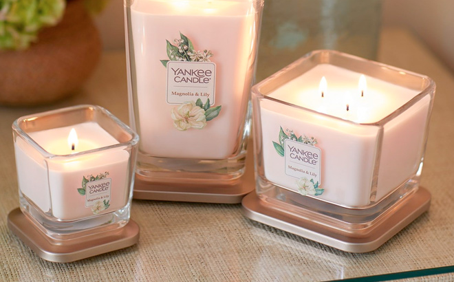 Yankee Candle Square Candles