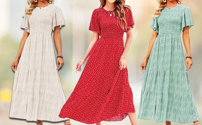 Casual Maxi Dress from $22 at Amazon | Free Stuff Finder