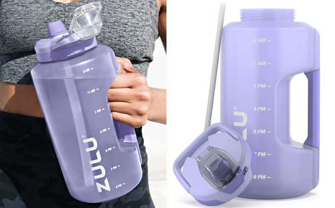 Zulu 64 Ounce Large Half Gallon Jug Water Bottle