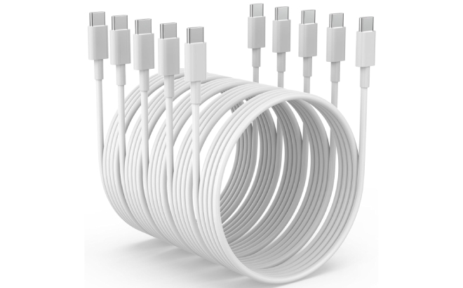 iPhone 15 Charger 5 Pack