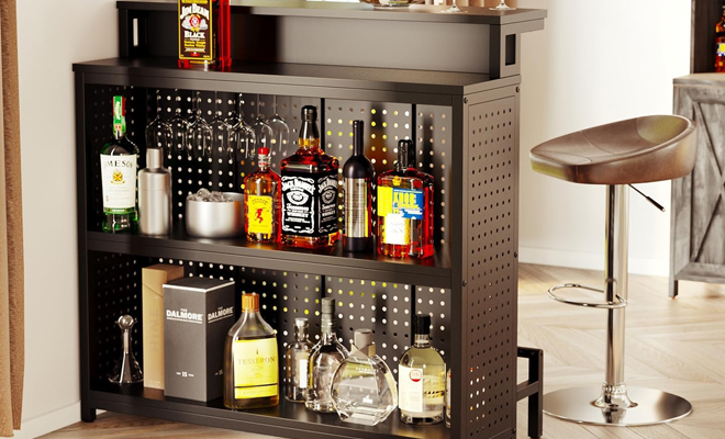 ini Home Bar Unit with Music Sensing LED Light ini Home Bar Unit with Music Sensing LED Light