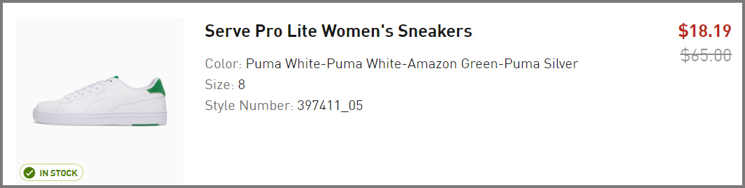 Puma Women’s Sneakers Summary Puma Women’s Sneakers Summary