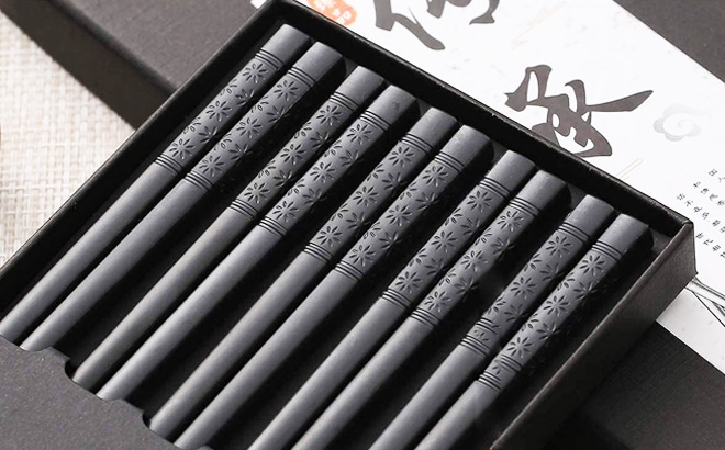 10 Pairs Fiberglass Chopsticks