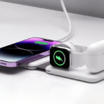 3 in 1 Portable Charging Station on the Table