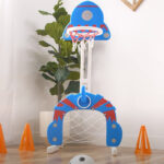 3 in 1 Toddler Basketball Hoop Sports Activity Center Play Set