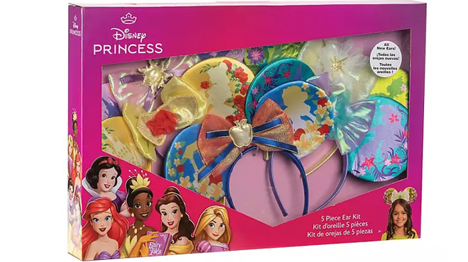 A Box of Disguise Disney Princess 5 Piece Ear Set