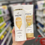 A Person Holding Pantene Pro V Hair Care