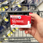 A Person Holding Walgreens Extra Strength Acetaminophen Caplets