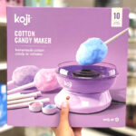 A Woman Holding Koji Cotton Candy Maker Set