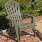 Adams Manufacturing Outdoor Resin Stackable Adirondack Chair