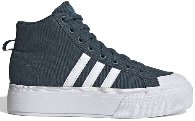 Adidas Bravada 2 Platform Sneaker in Dark Teal Color Adidas Bravada 2 Platform Sneaker in Dark Teal Color