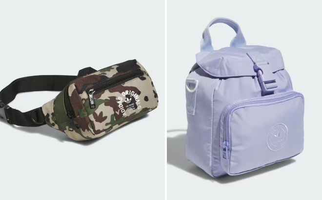 Adidas Originals For All Waist Pack and Micro 3 Backpack